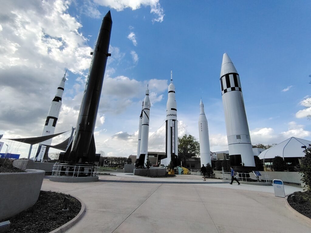 Rakete u prirodnoj veličini. U.S. Space & Rocket Center